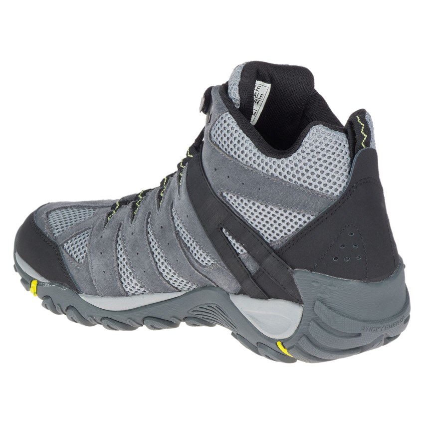 Chaussures Randonnée Merrell Accentor 2 Mid Ventilator Grise Homme | S.H.PBIH